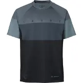 Vaude Moab Vi Short Sleeve T-shirt Bleu,Gris L Homme