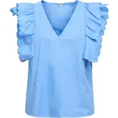 Object Chemisier 'OBJHOPE PAPAYA' bleu clair