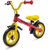 Baby Mix Vélo d'équilibre Traveller rouge avec frein