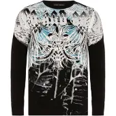 Cipo & Baxx T-Shirt mélange de couleurs / noir