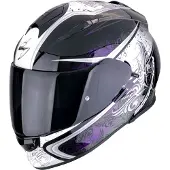 Scorpion Exo-491 Run Casque Intégral Noir/Mauve M unisex