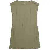 Houdini Dawn Short Sleeve Dress Vert M Femme