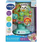 Vtech Musical Noria Learn With Animals Spanish Version Multicolore Enfants