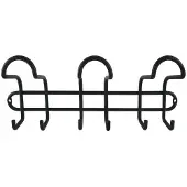 Inofix Steel Hanger 3 Triple Hooks Noir