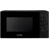 Flama Micro-ondes avec Gril 1889FL Noir 700 W 20 L
