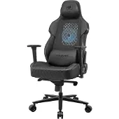 Cougar -Stuhl NxSys Aero, ARGB Lüfter, Schwarz