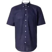 Fynch&Hatton 15048091 Short Sleeve Shirt Bleu S Homme