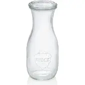 Weck Saftflasche 530ml RR60 mit Deckel, Conteneurs de service, Transparent
