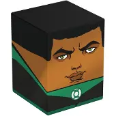 Squaroes Dc Justice League Jl017 John Stewart Card Box Vert Enfants