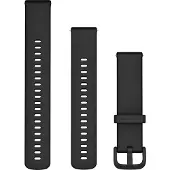Garmin Quick Release 20 Mm Silicone Strap Argenté