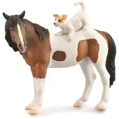 Collecta Jument et terrier