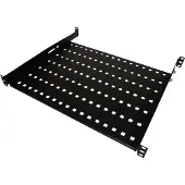 Alantec Étagère fixe SA-P-19-1U-650-4-C-02 19" 1U profondeur 650 mm noire
