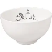 Villeroy & Boch Lignes de déclaration Bol XMAS, Saladier + bol, Blanc