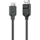 Alogic DisplayPort - HDMI (type A) (2 m), Câble vidéo, Noir
