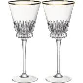 Villeroy & Boch Grand Royal Gold Set de 2 verres à vin blanc de 21,6cm chacun 290ml