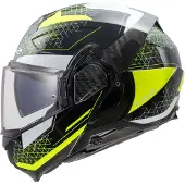 LS2 Helmets Casque LS2 FF910 Advant II Astral, noir/jaune fluo, L (59/60)