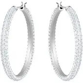 Swarovski Boucles d'oreilles 'Dextera' argent