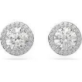Swarovski Boucles d'oreilles 'Una' argent