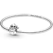 Pandora Bracelet Jonc Disney Stitch Mordant Le Fermoir Pandora Moments
