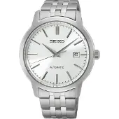 Seiko SRPH85K1 Montre Homme Automatique Acier/Argent