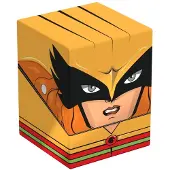 Squaroes Dc Justice League Jl012 Hawkgirl Card Box Jaune Enfants