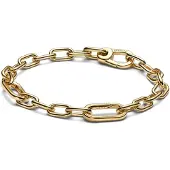 Pandora Bracelet Me Link, (20 cm, Métal, Plaqué or)