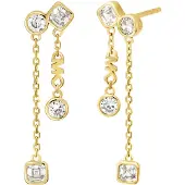 Michael Kors Ohrhänger KORS BRILLIANCE, (Argent 925, Argent 925, Argent Sterling)