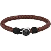 HUGO BOSS Boss Jewelry 1580467M - THAD CLASSIC Geflochtenes Lederarmband