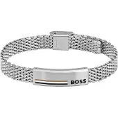 BOSS 1580611 Bracelet Argenté Homme