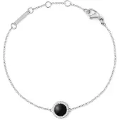 Daniel Wellington - Delicate bracelet with agate and crystals DW00401438, (Acier inoxydable, Agate)
