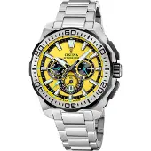 Festina Montre à affichage analogique jaune