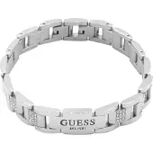 GUESS Bracelet noir / argent