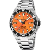 Festina Montre à affichage analogique orange