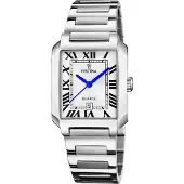 Festina Montre à affichage analogique '- Watch On The Square - Quartz watch movement - Watch case width: 33 mm' argent