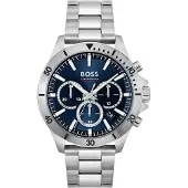 BOSS Troper 45 Mm Watch Argenté Homme