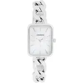 Oozoo Montre argent Acier inoxydable Timepieces Femmes Montre à quartz analogique UOC11130