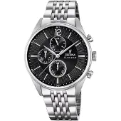 Festina Montre à affichage analogique 'TIMELESS' noir