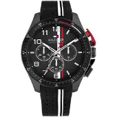 Tommy Hilfiger Bank 46mm Watch Argenté Homme