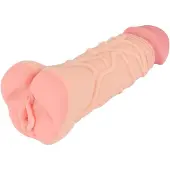 Nature Skin - vagin masturbateur et gaine pénis 2en1 - silicone chair