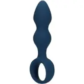 Loveline - plug anal avec anneau - petit - bleu