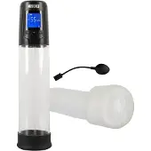 Mister Boner - pompe à pénis automatique rechargeable (noir‑transparent)