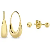 Isabel Bernard Boucles d'oreilles or