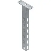 Niedax Support suspendu, profilé en U 43, 5x29, 5x301 mm - Profilé de plafond pour goulotte de câbles 301 mm HU 4530/300 FL