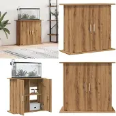 vidaXL Support pour aquarium Artisan Oak 81 x 36 x 73 cm Bois composite
