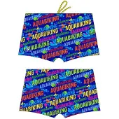 Turbo Slip De Bain Boxer Aquabiking Letters