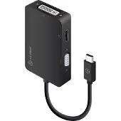 Alogic UCVGDVHD-ADP Adaptateur USB-C 3In1 -> HDMI VGA noir
