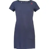 Rafiki Rosario Lt Short Sleeve Dress Bleu 36 Femme