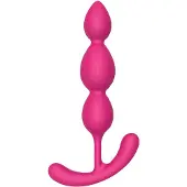 Dream Toys Cheeky Love - plug anal perlé (rose)