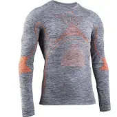 X-Bionic Energy Accumulator 4.0 Long Sleeve Base Layer Gris S Homme