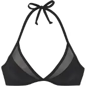 LASCANA Hauts de bikini noir